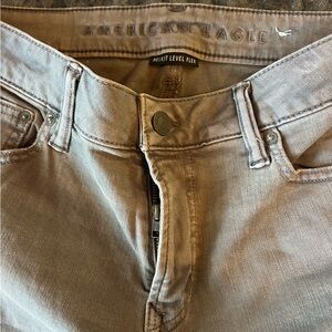 American Eagle Outfitters Men's Gray Slim Fit Jeans